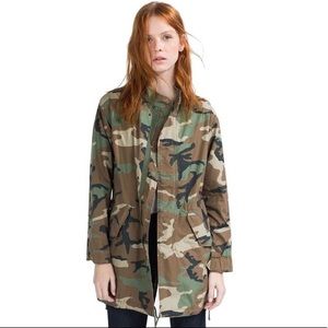 ZARA CAMO PARKA